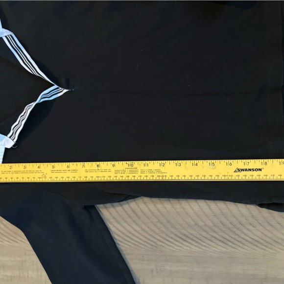 Ralph Lauren navy blue White Collar S knit top v2k retro preppy, sporty shirt - Picture 5 of 11